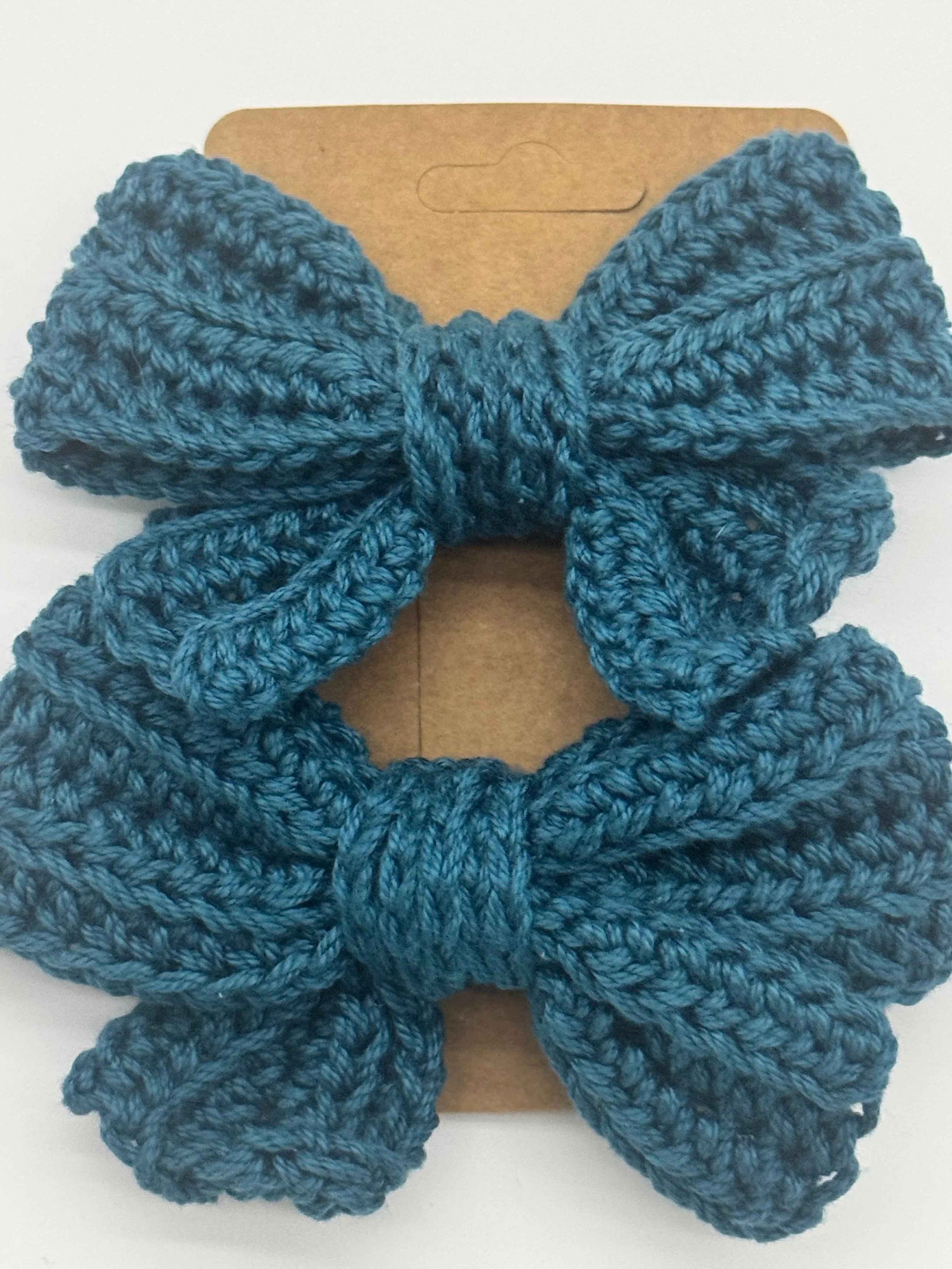 Handcrafted Crochet Bow | Unique Hair Accessories