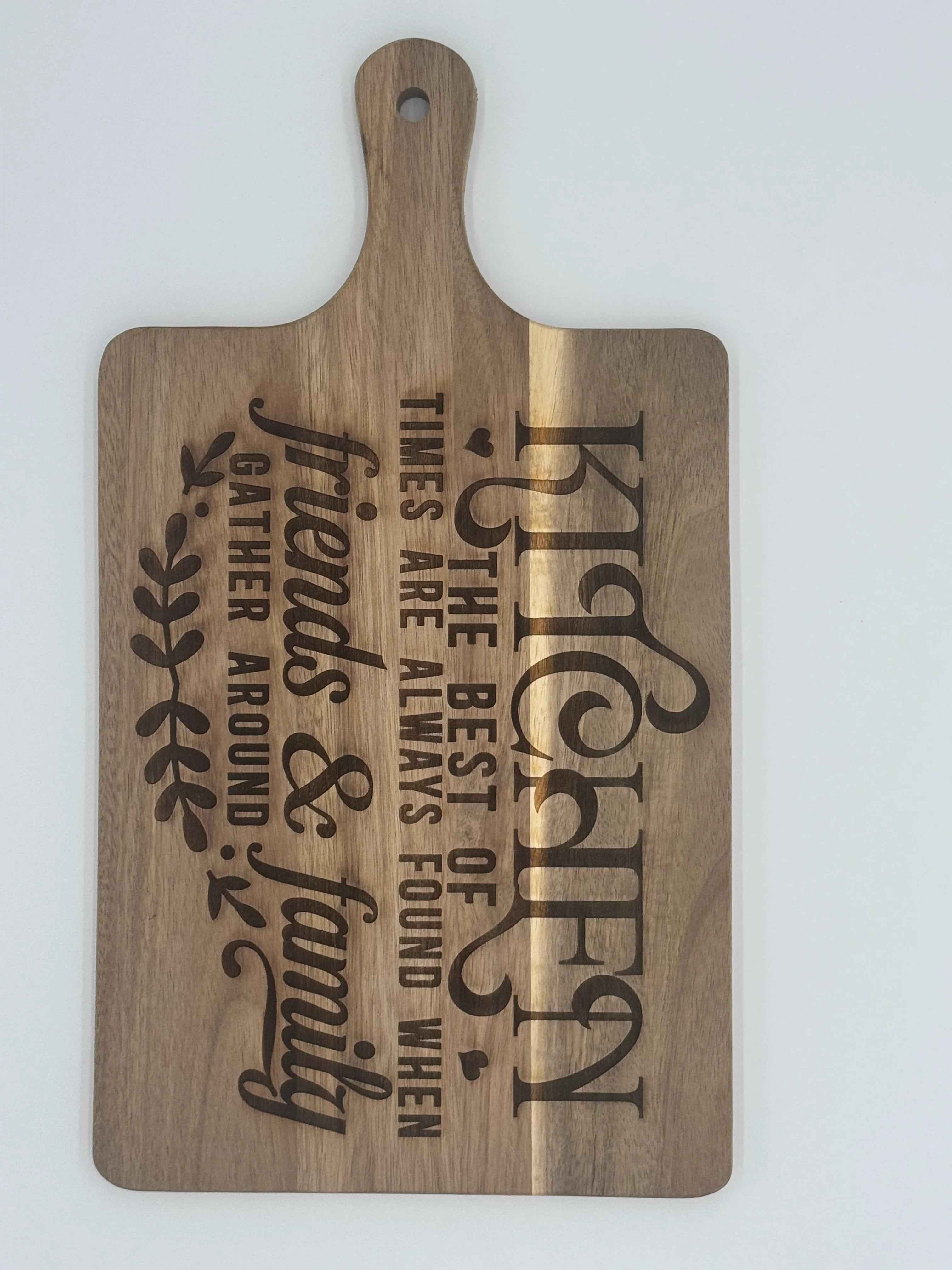 Personalized Wooden Cutting Board - Custom Serving and Cutting Board for Every Occasion
