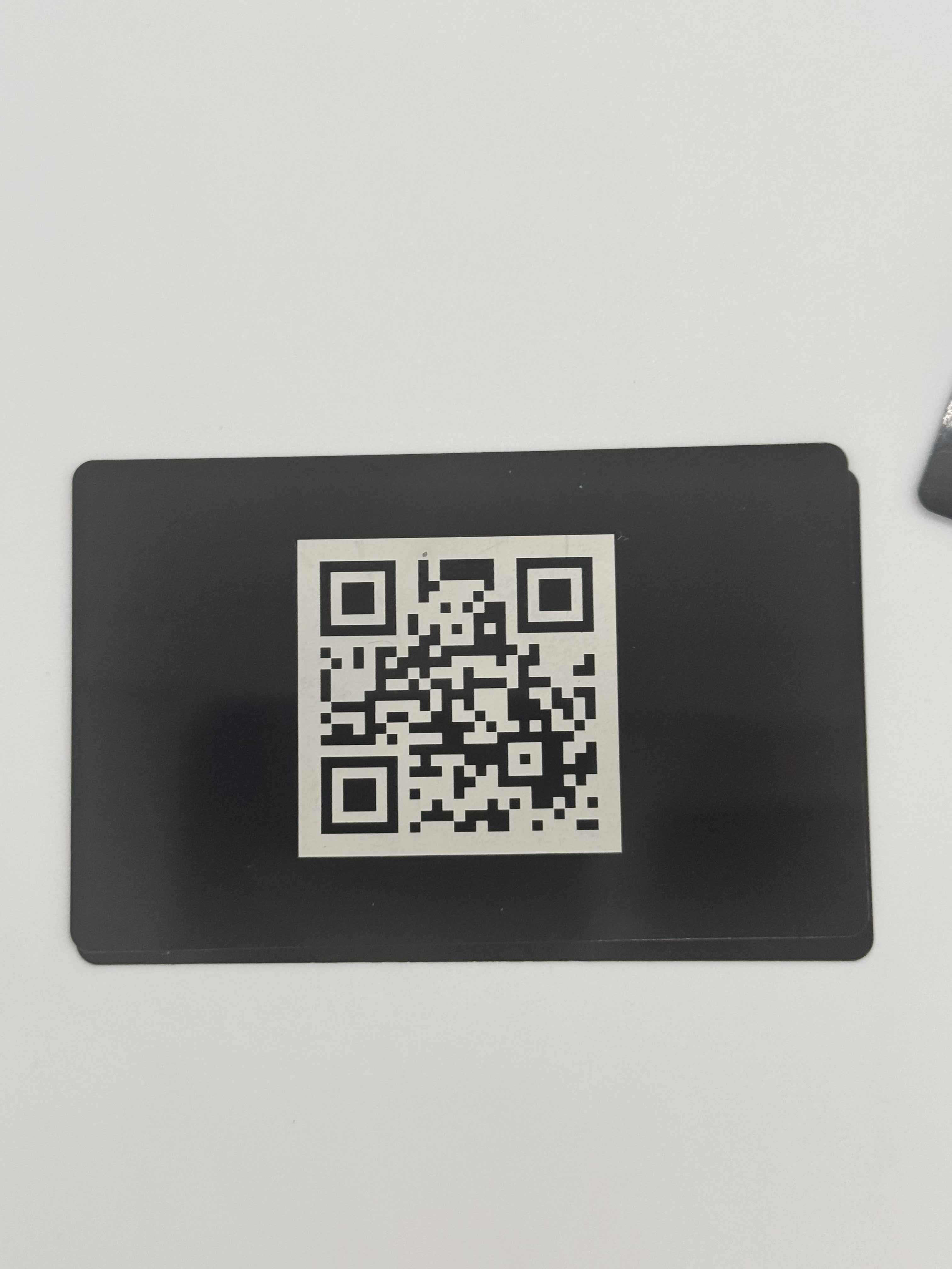 Personalized metal business cards for professional networking