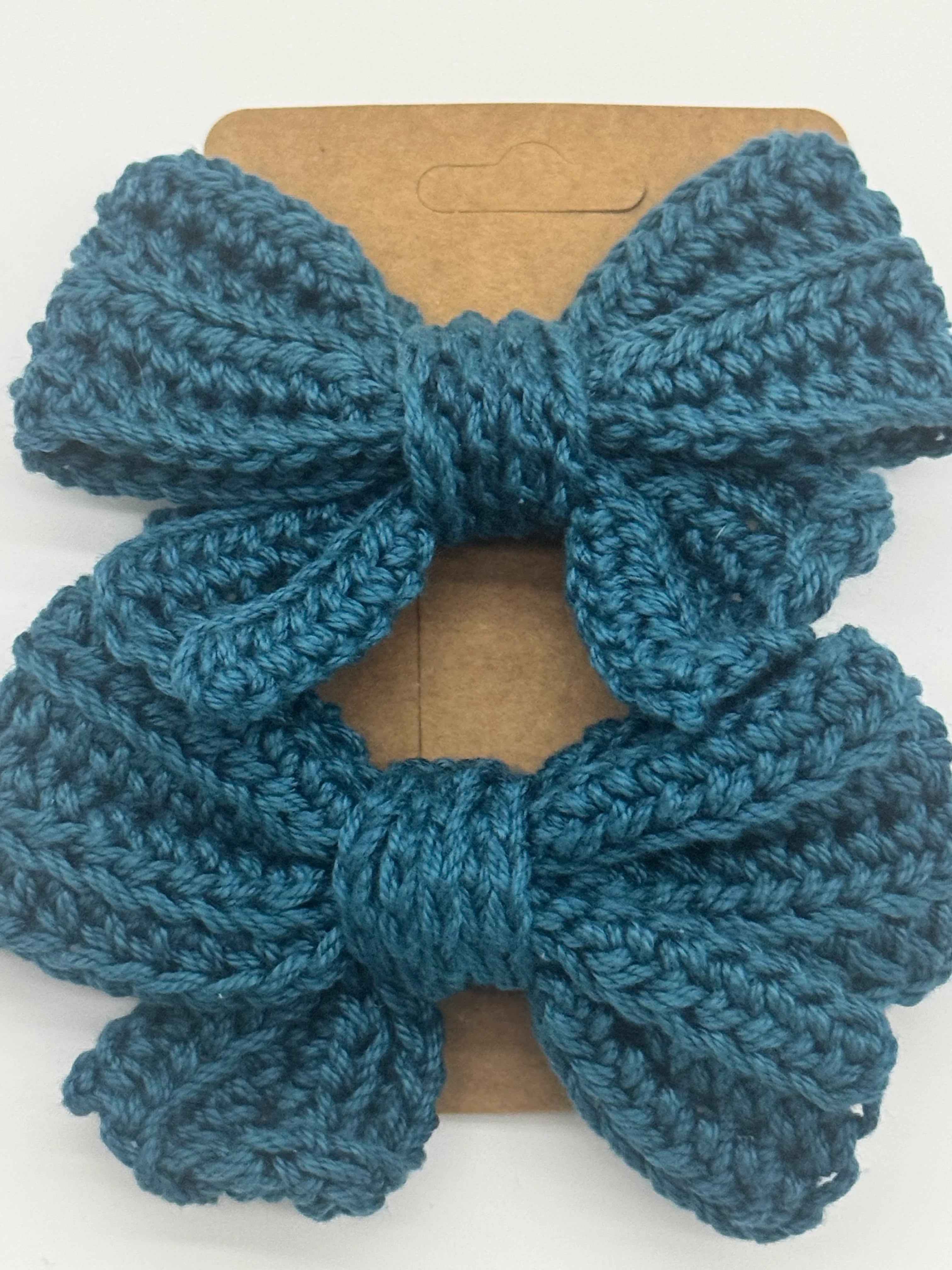 Handcrafted Crochet Bow | Unique Hair Accessories